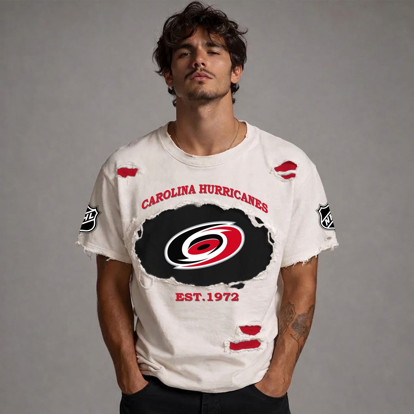 PREMIUM NHL x CH RETRO WASH SHIRT NDT NTN 080426