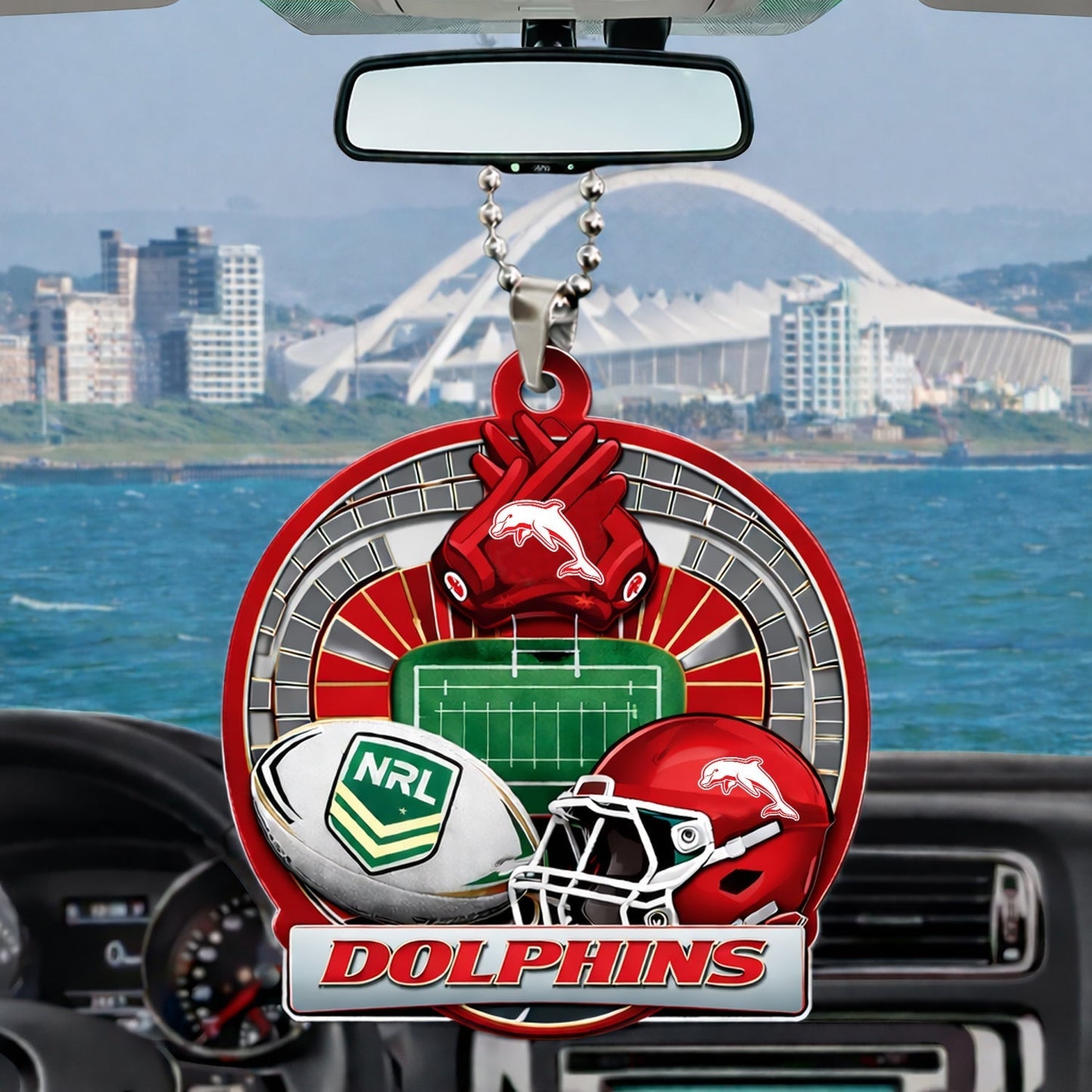 PREMIUM NRL X DOL 3D STADIUM ON-BOARD GLORY ORNAMENT LIMITED EDITION NDT NHM 100326