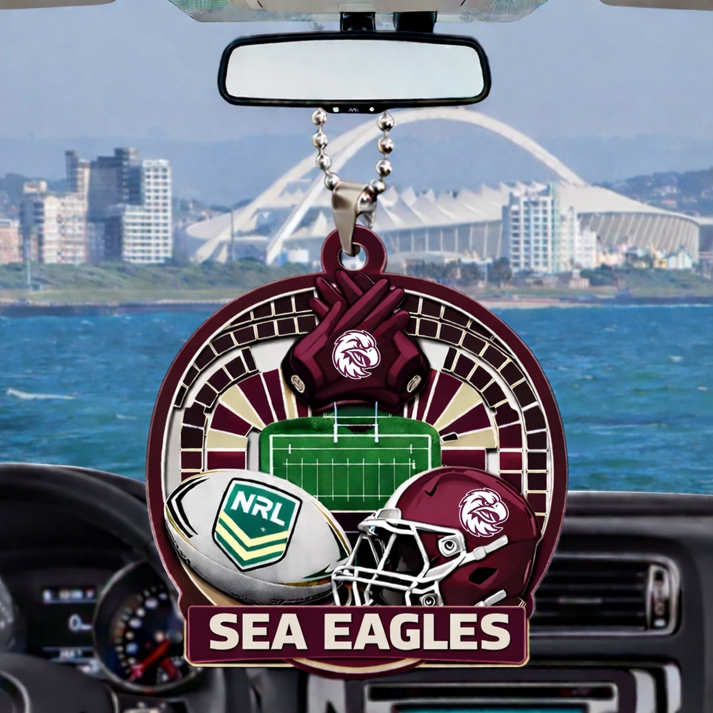 PREMIUM NRL X MWSE 3D STADIUM ON-BOARD GLORY ORNAMENT LIMITED EDITION NDT NHM 100326