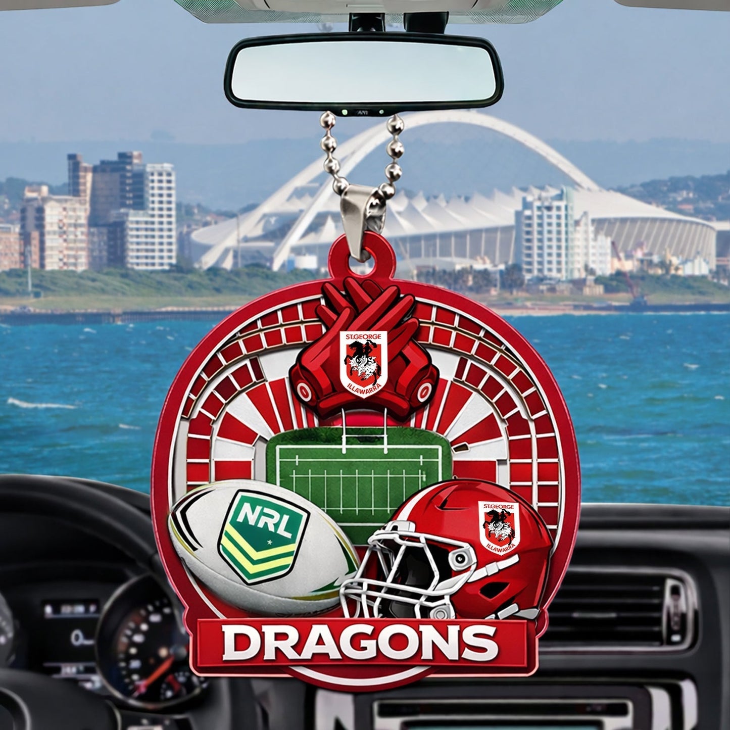 PREMIUM NRL X SGID 3D STADIUM ON-BOARD GLORY ORNAMENT LIMITED EDITION NDT NHM 100326