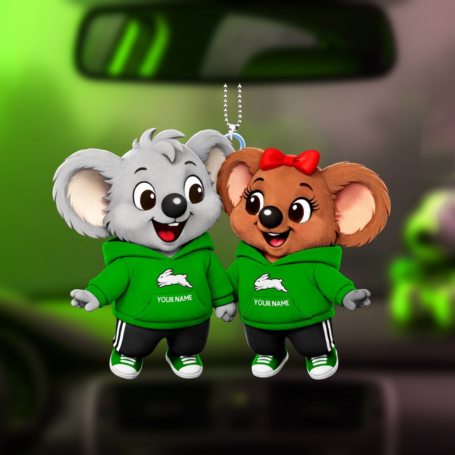 PREMIUM SSR X Blinky Bill & Nutsy Car Ornament NDT NHM 040326