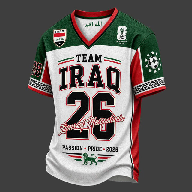 PREMIUM WC 2026 X IRA V-Neck Jersey LIMIED EDITIONS NDT VHM 190526