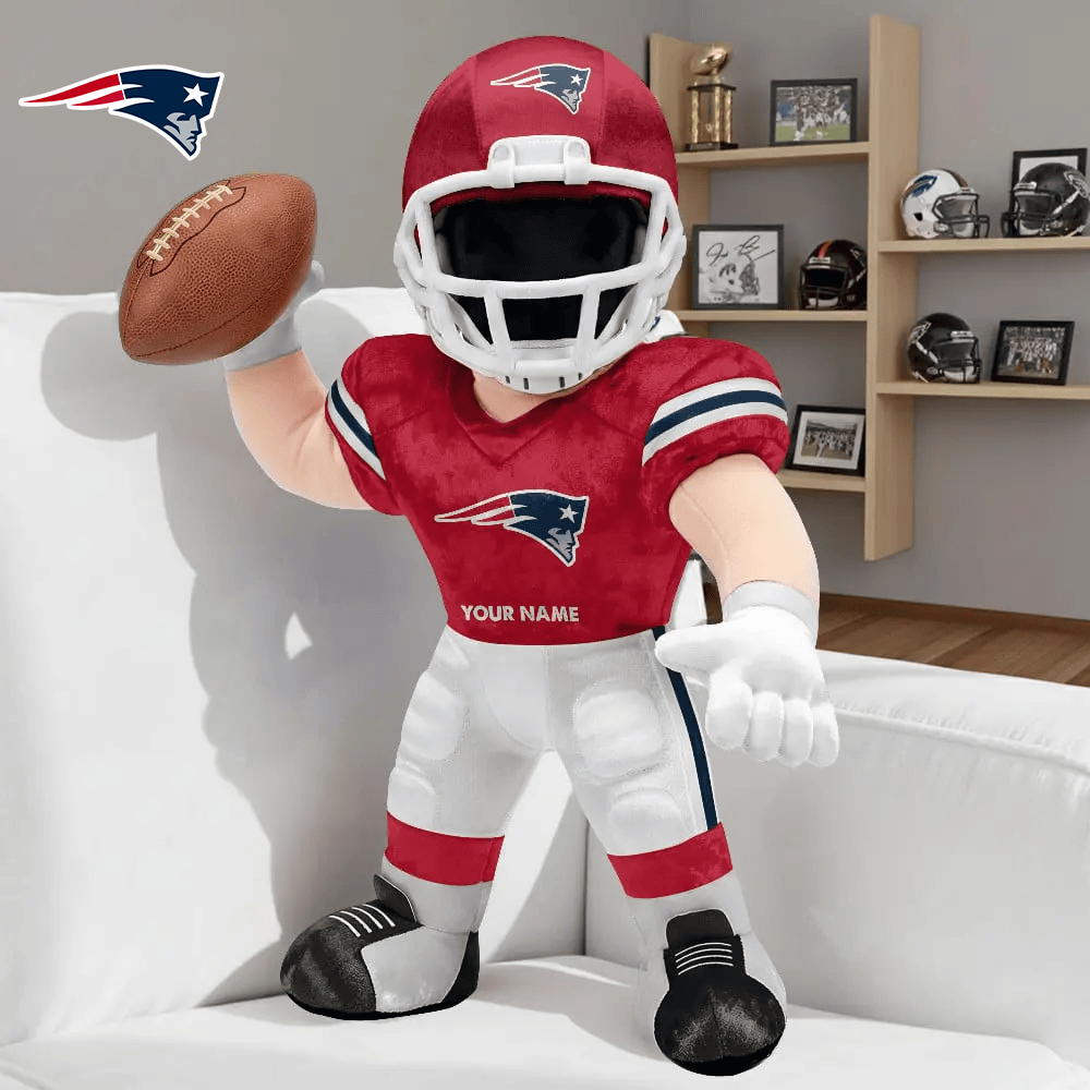 PREMUM NFL X NEP Players Custom Shape Pillow Custom Name Gifts FOR FAN NDT VHM 250526