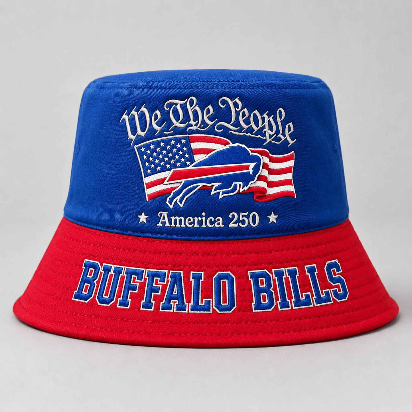 Premium BUF x NFL America 250 Patriotic Bucket Hat 150626