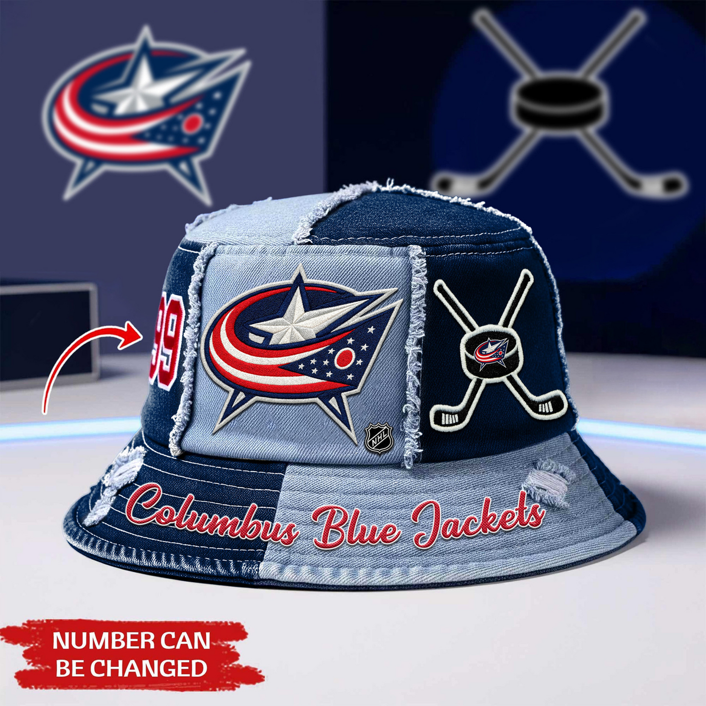 Premium CBJ x NHL Bucket Hat DATND TANTD 080526