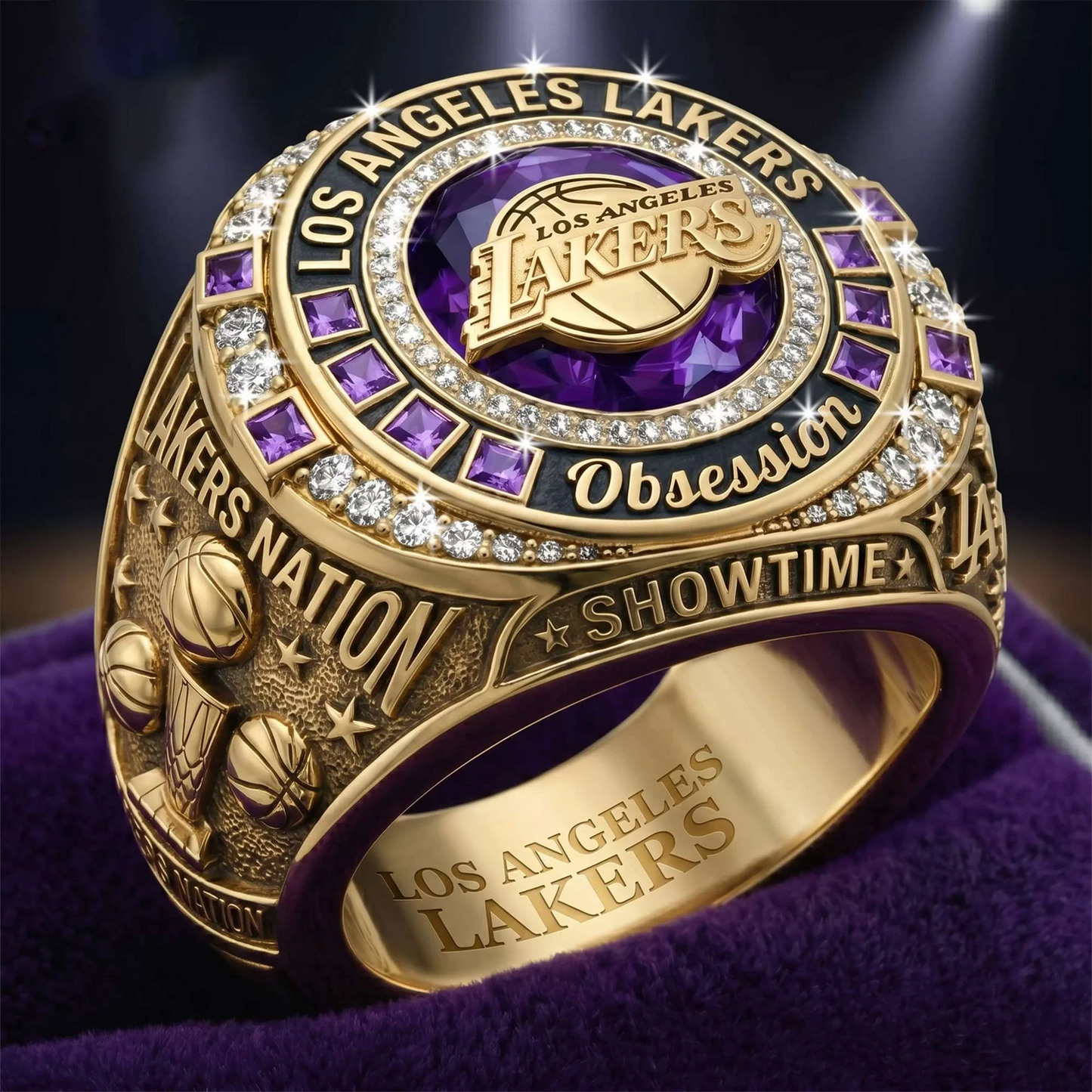 Premium NBA x LAL Ring DATND TANTD 230426