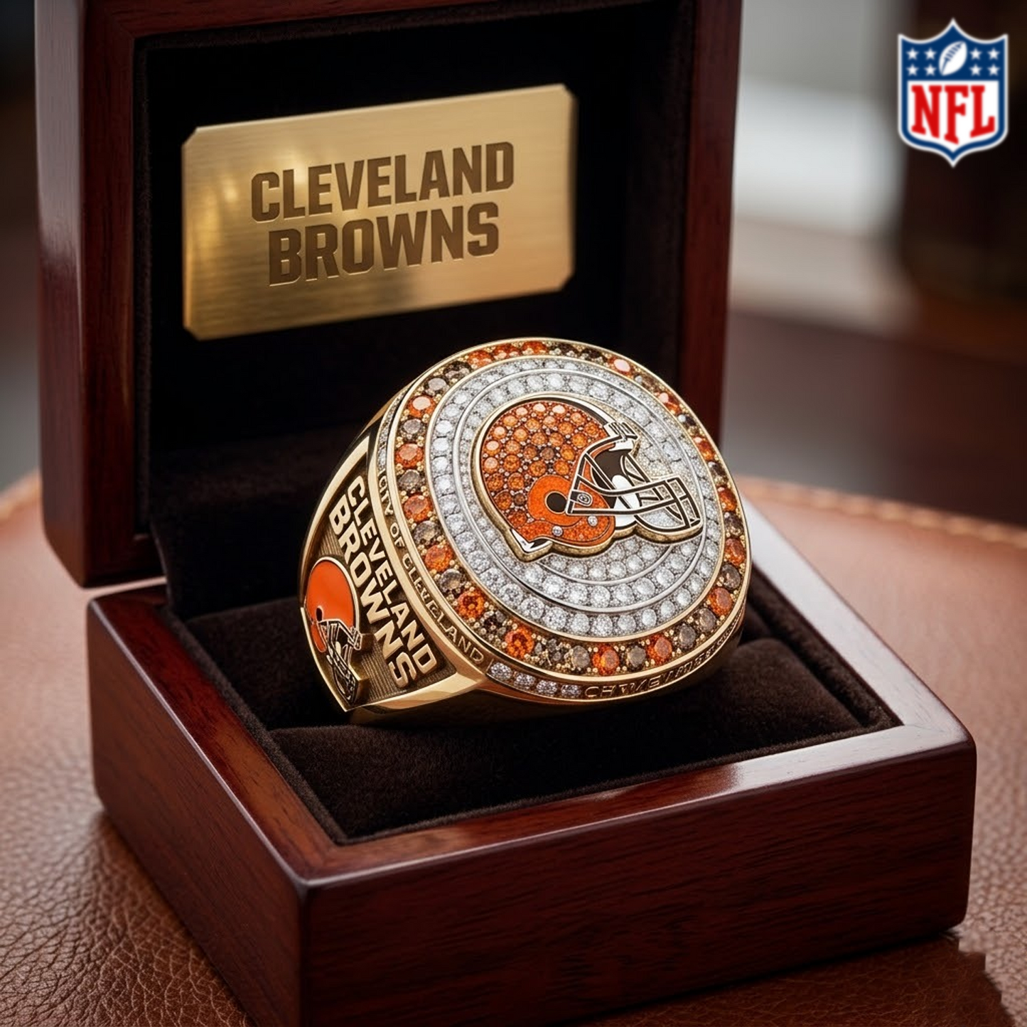 Premium NFL x CLE Ring DATND TANTD 010426