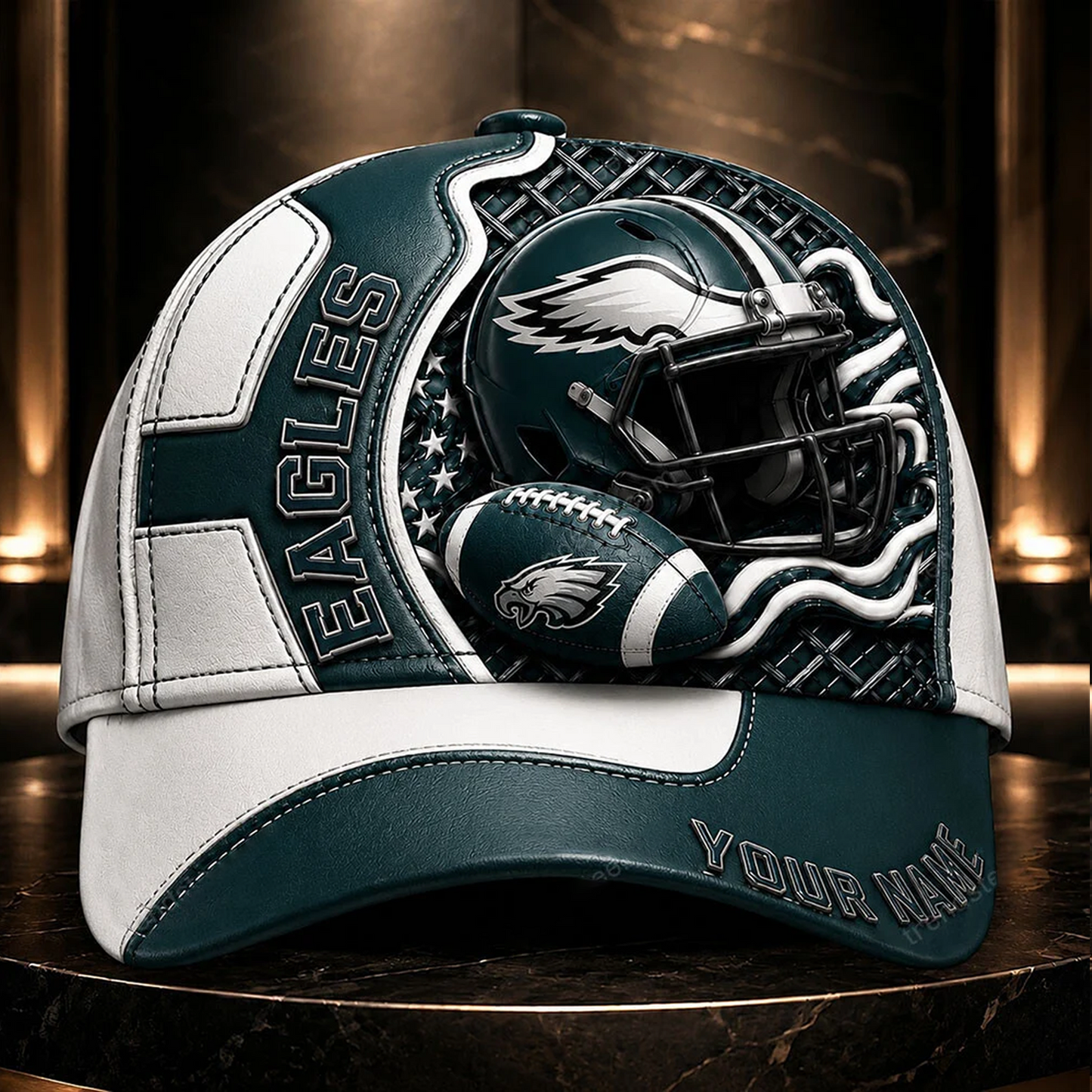 Premium NFL x PHI 3D Custom Cap DATND TANTD 280526