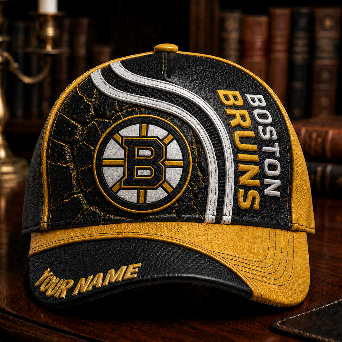Premium NHL x BOS 3D Cap DATND TANTD 250526