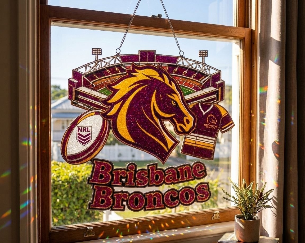 Premium NRL x BB Game Day Suncatcher NDT LVH 210426
