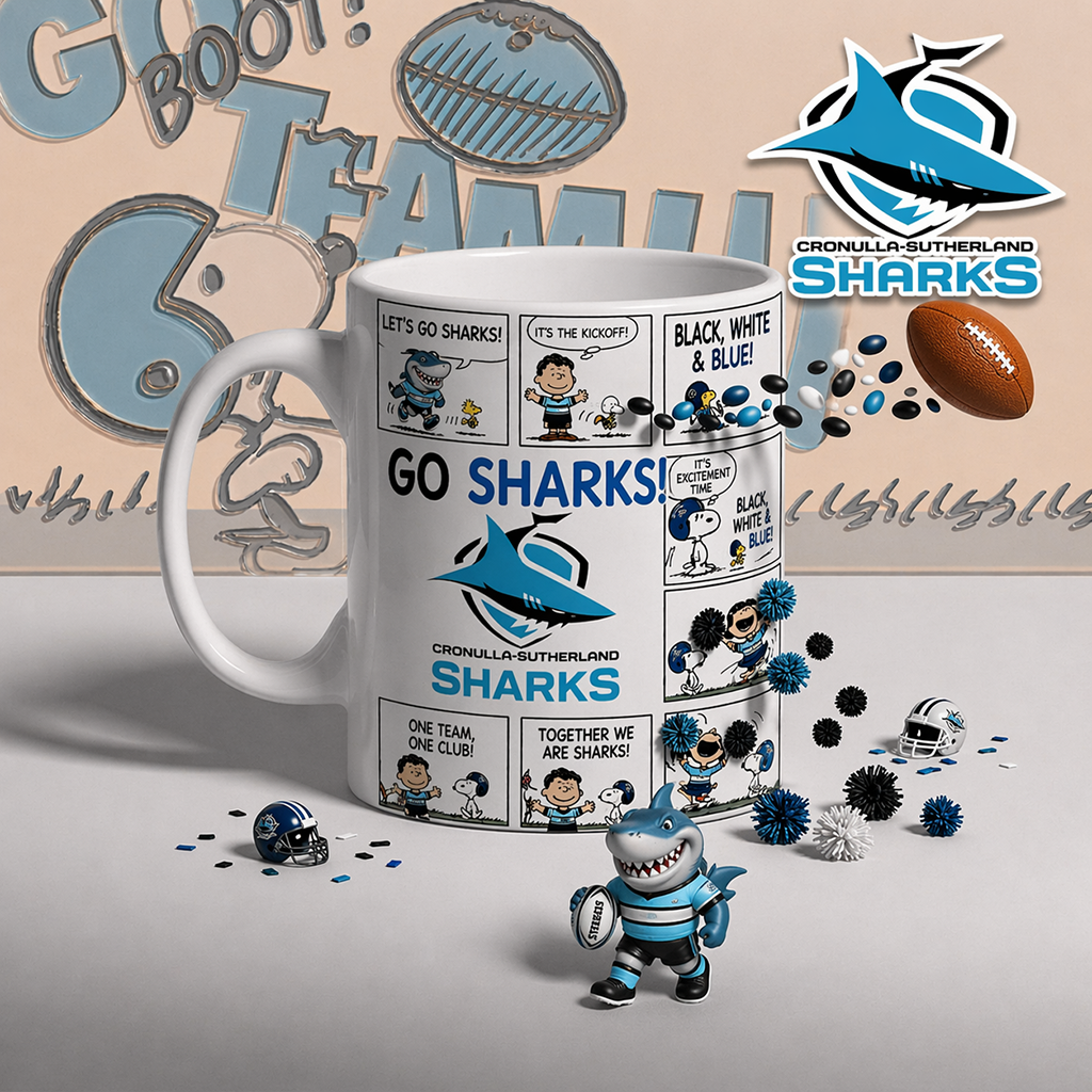 Premium NRL x CS Peanuts Comic Mug NDT LVH 200426