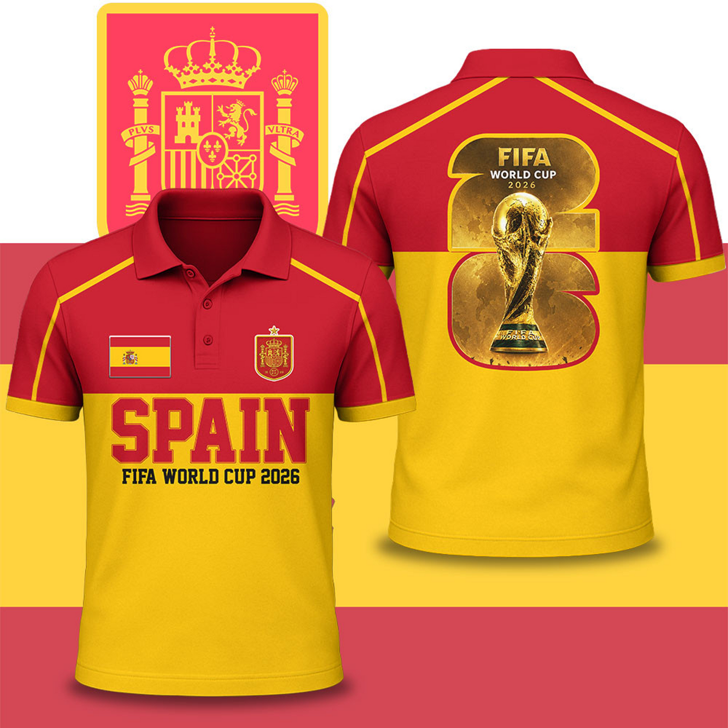 Premium Spain WC26 National Pride Edition Polo DATND TANTD 030626
