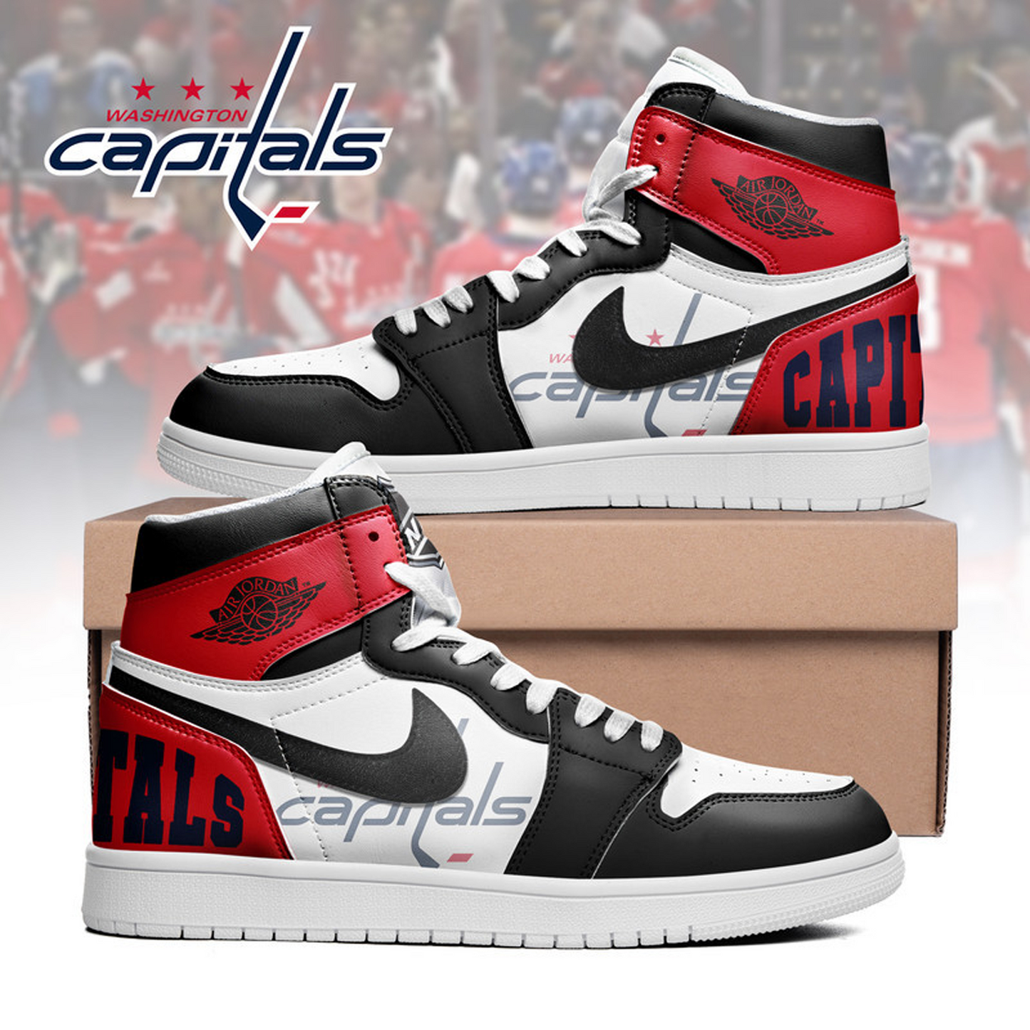 Premium WAS x NHL Teams High Top Sneakers DATND TANTD 090526