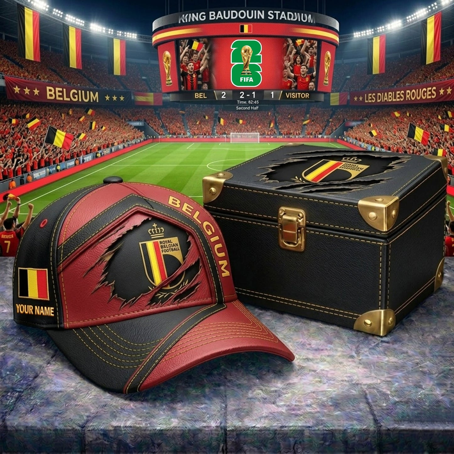 Premium WC26 x BEL CRACK CUSTOME NAME HAT NDT NHM 200526