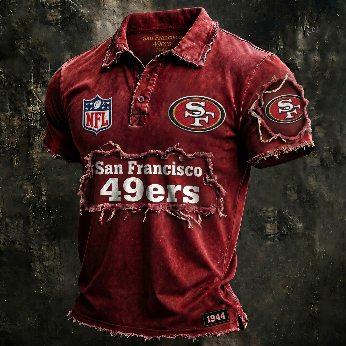 SF NFL Premium V-Neck T-shirt Gift For Fans 0306 NAK DATND TTT