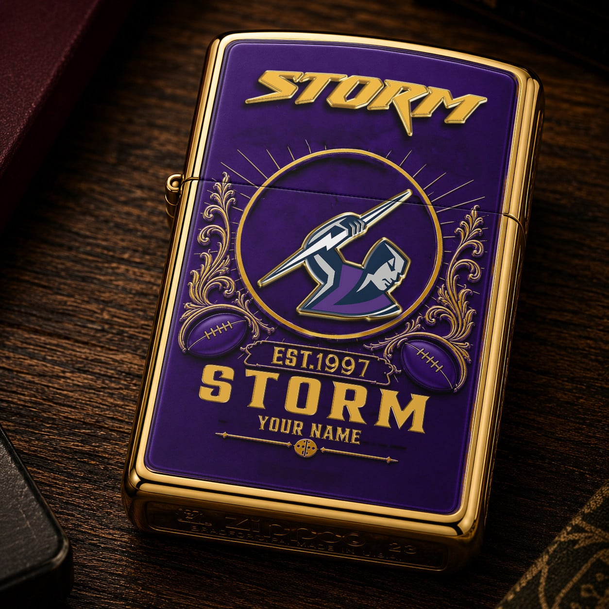 SIGNATURE NRL X MS Zippo Case Limited Edition NDT VHM 250526