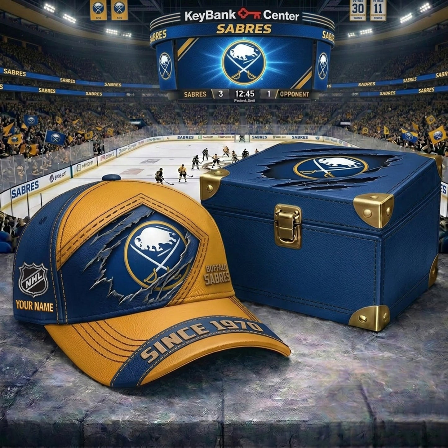Signature Series NHL x BS BESPOKE CRACK CUSTOM NAME HAT V1 PLUS NDT NHM 250426