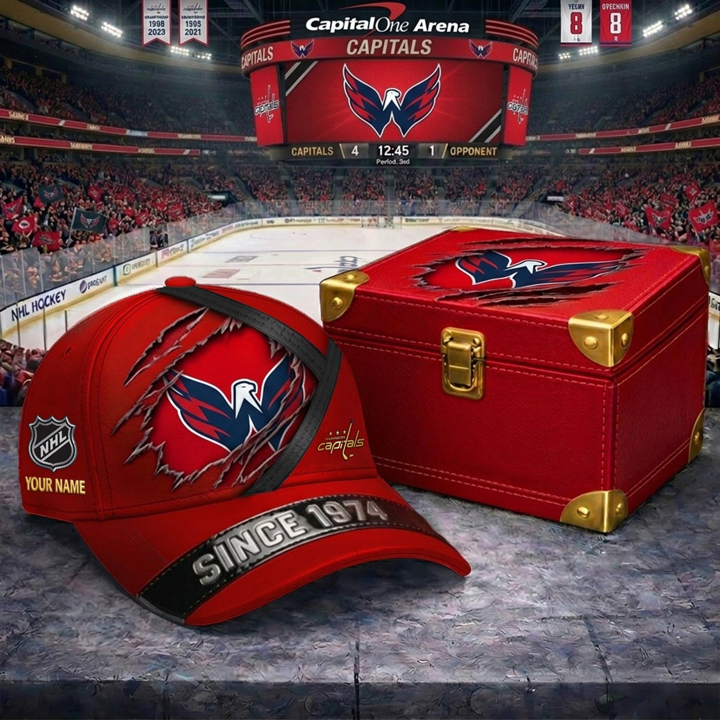 Signature Series NHL x WC BESPOKE CRACK CUSTOM NAME HAT V3 NDT NHM 270426