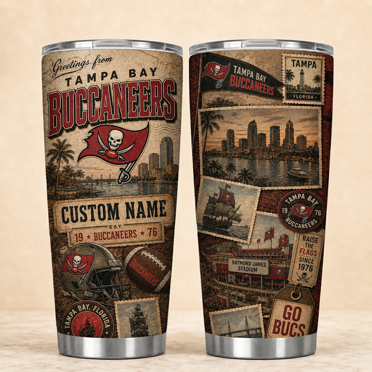 TBB Personalized Premium NFL Classic Tumbler 190626