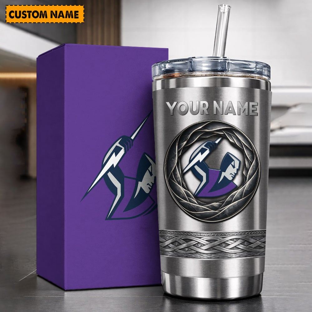 PREMIUM NRL X MS Tumbler Custom Name Gifts For Fans (Limited Edition) 2026 NDT NQK