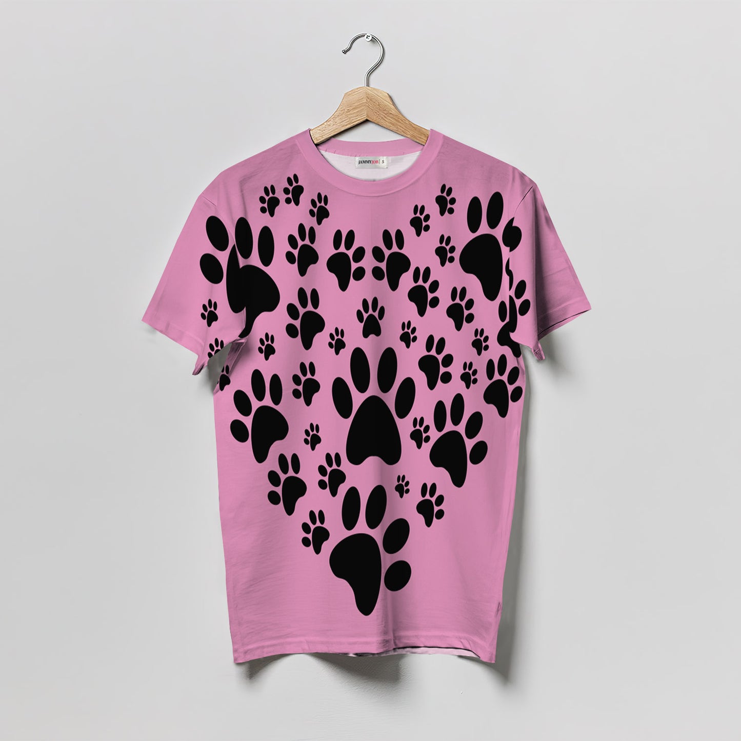 Dog Paw Women T-Shirt | Custom Shirt | Printed Graphic Tees