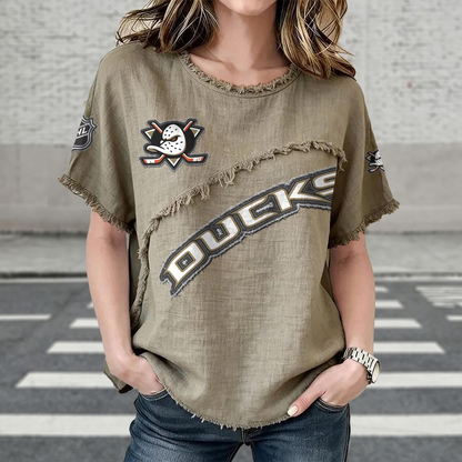ANA x NHL Womenƒ??s Vintage O-Neck 2905 DatND DVT