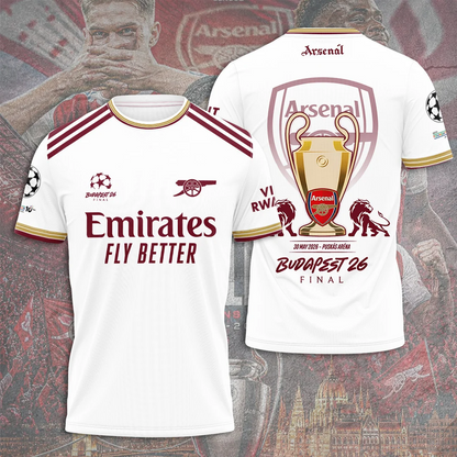 ARS F.C Champions League Final 2026 3D Shirt V4 1405 DatND DVT