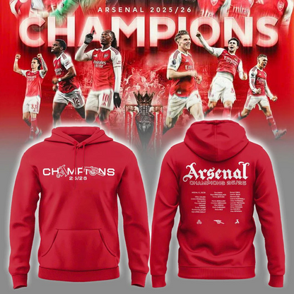 ARS FC Premier League Champions 2526 3D Shirt V8 2205 DatND DVT
