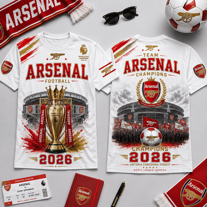 ARS F.C. Premium Premier League Champions 2526 3D Shirt V4 205 DatND DVT
