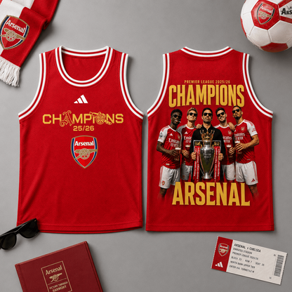 ARS F.C. Premium Premier League Champions 2526 Tank Top 2105 DatND DVT
