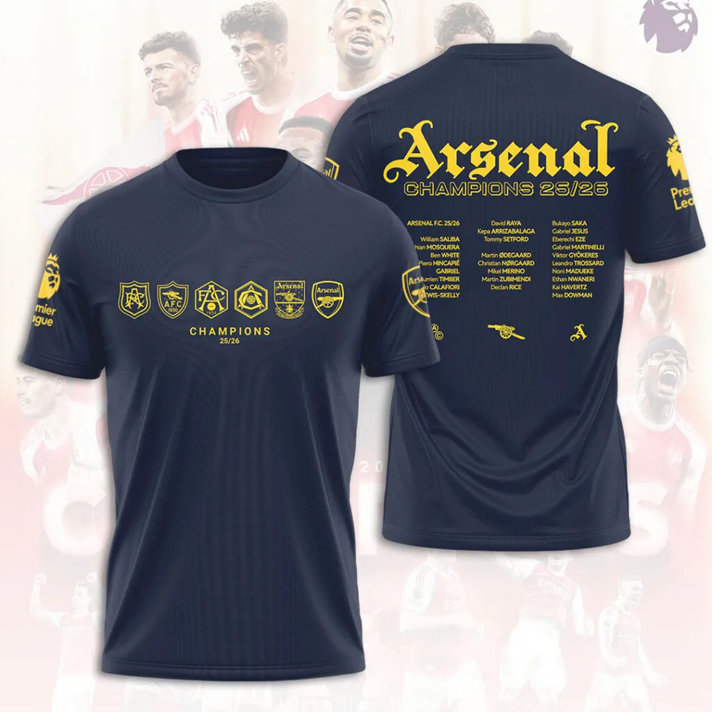 ARS x EPL Champions 3D Aparael V33 DATND TANTD 200526