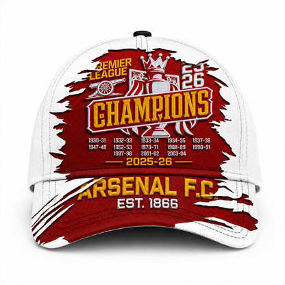 ARS F.C. Premium Premier League Champions 202526 Cap V5 2105 DatND DVT