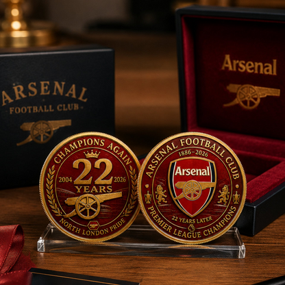 ARS F.C. Premium Premier League Champions 2526 Commemorative Coin V1 2105 DatND DVT