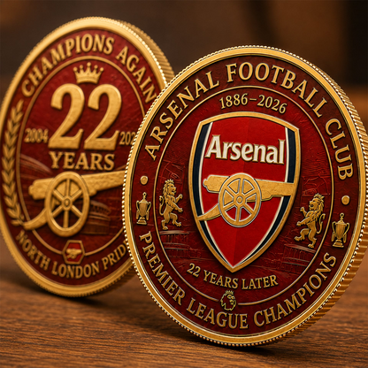 ARS F.C. Premium Premier League Champions 2526 Commemorative Coin V1 2105 DatND DVT