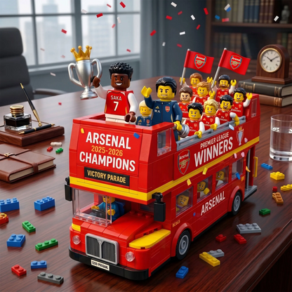 ARS FC 2026 Premier League Champions Bus Building Set 2005 DatND DVT