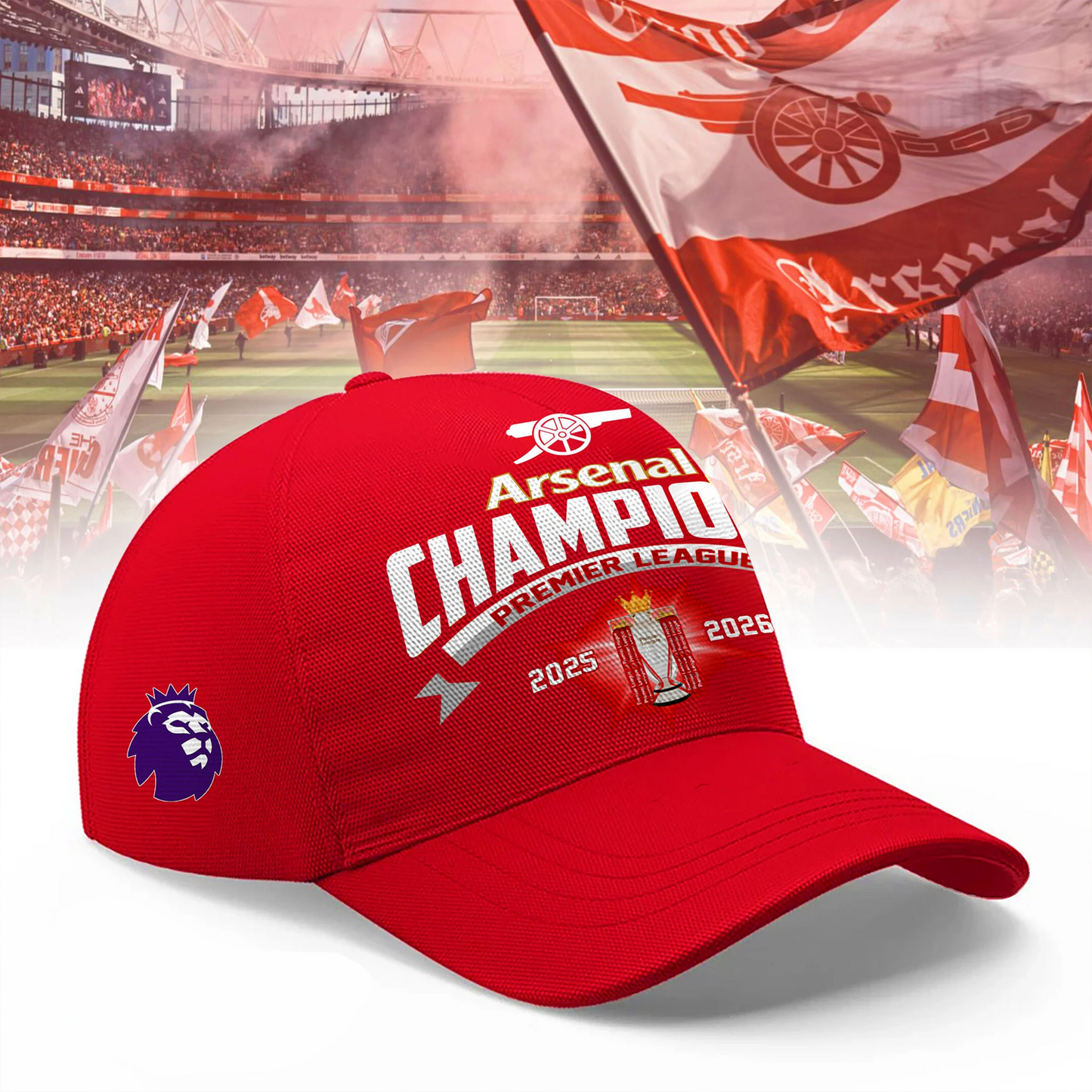 ARS.FC 25ƒ??26 Premier League Champions Classic Cap V1 DatND DVT