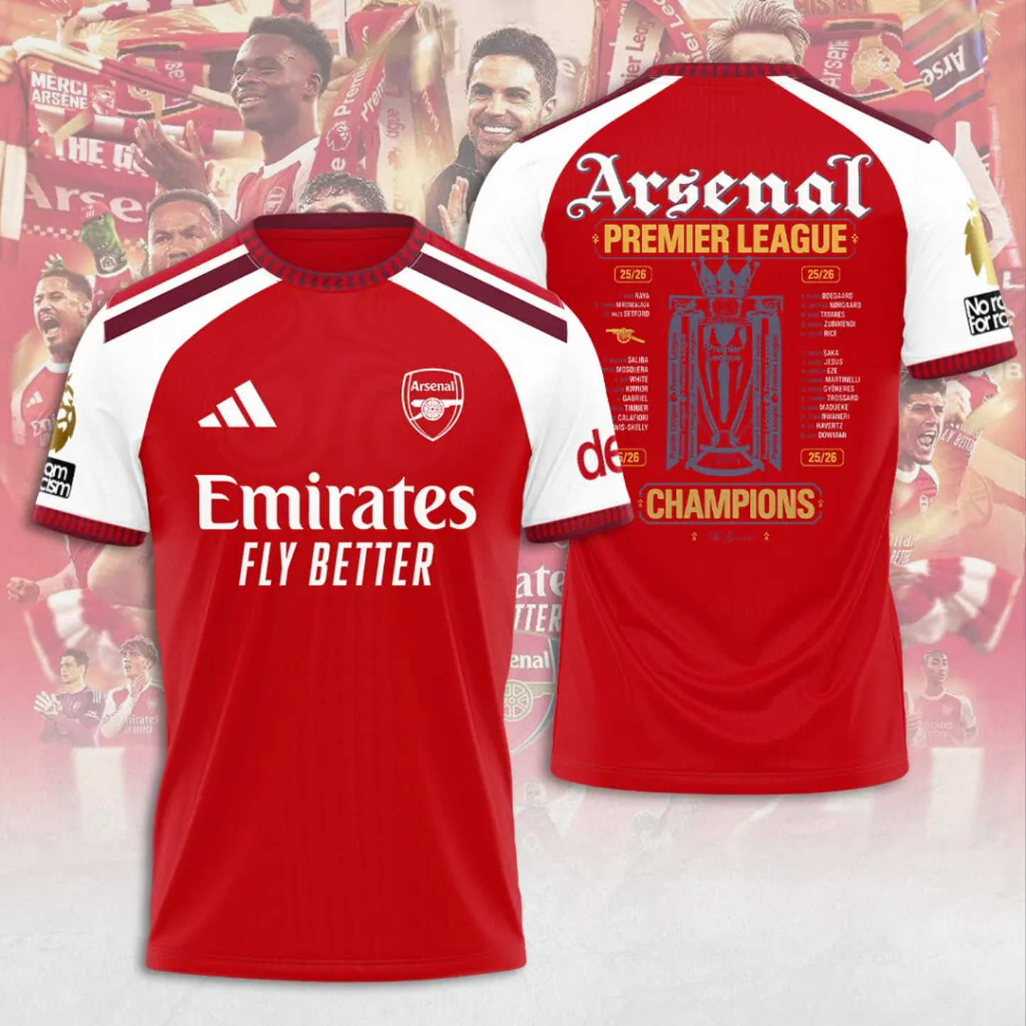 ARS x EPL Champions 3D Aparael V3 DATND TANTD 200526
