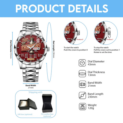 ARS x Premier League Champions 25 26 Watch V5 DATND TANTD 20526