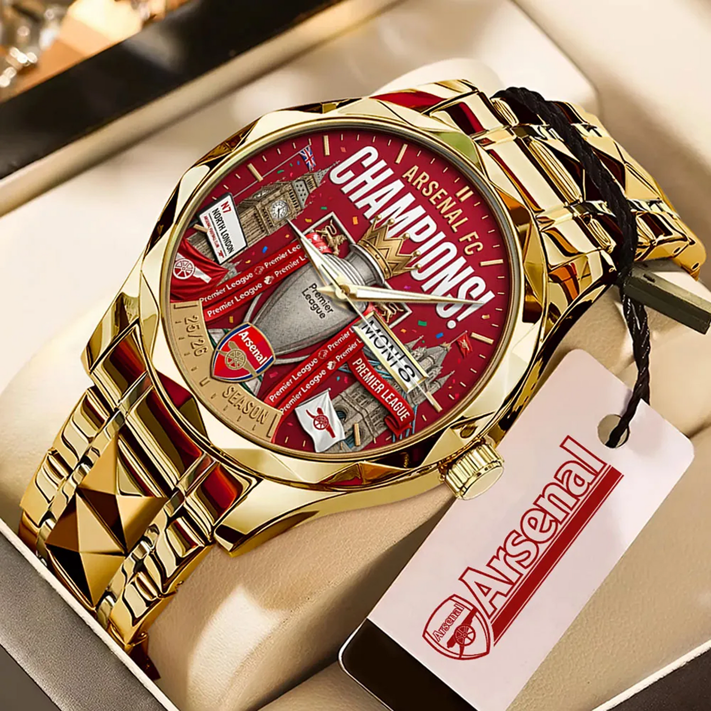 ARS x Premier League Champions 25 26 Watch V5 DATND TANTD 20526