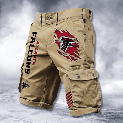 ATL x NFL Cotton Cargo Shorts DATND TANTD 2705