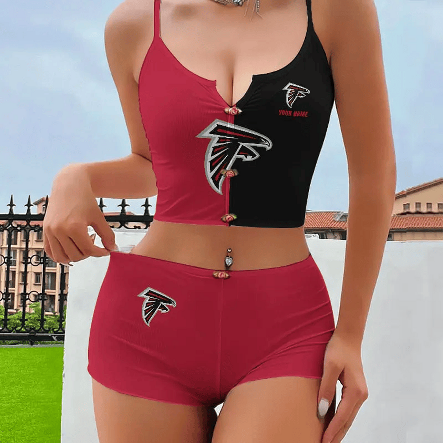 ATL x NFL Summer Full Set Woman Lingerie DATND TANTD