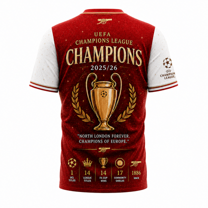 Ars Premium UEFA Champions League 202526 3D Shirt DatND DVT