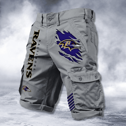 BAL x NFL Cotton Cargo Shorts DATND TANTD 2705