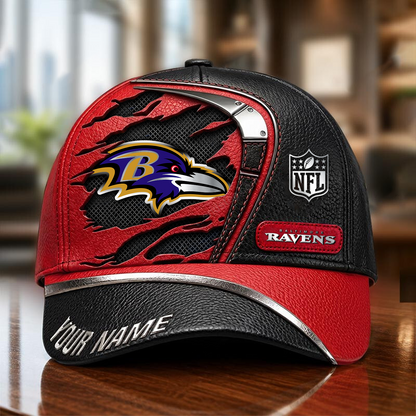 BAL x NFL Premium Multicolor 3D Cap 200626
