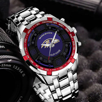 BAL x NFL Stainless Steel Watch DatND DVT