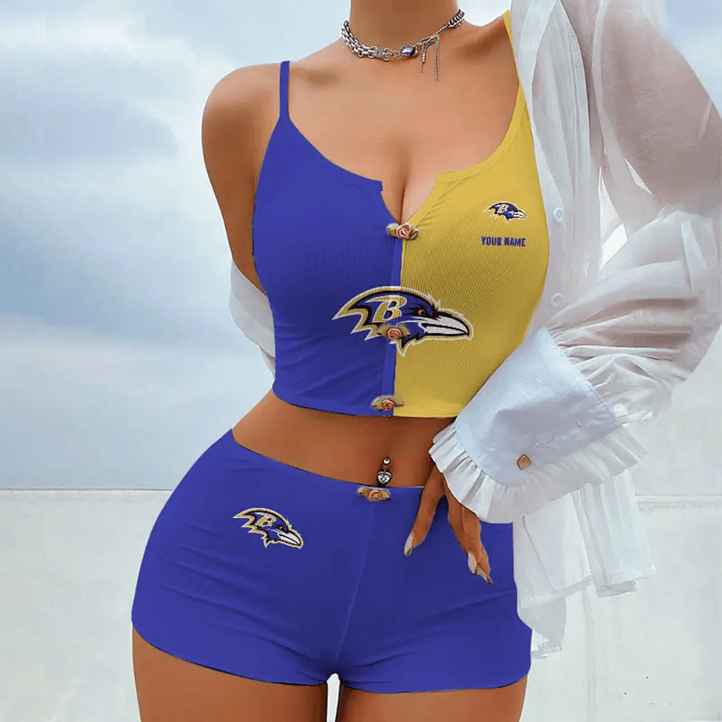 BAL x NFL Summer Full Set Woman Lingerie DATND TANTD