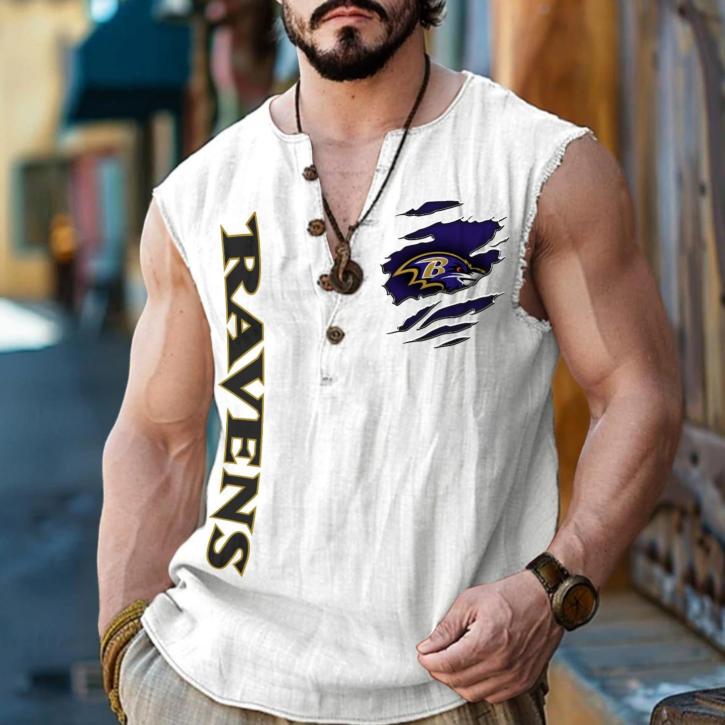 BAL x NFL Tank Tops 2805 DatND DVT