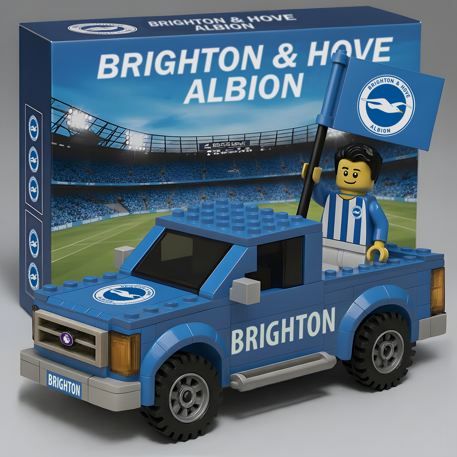 BHA x EPL Building Blocks Truck Toy Set 0212 DatND DVT