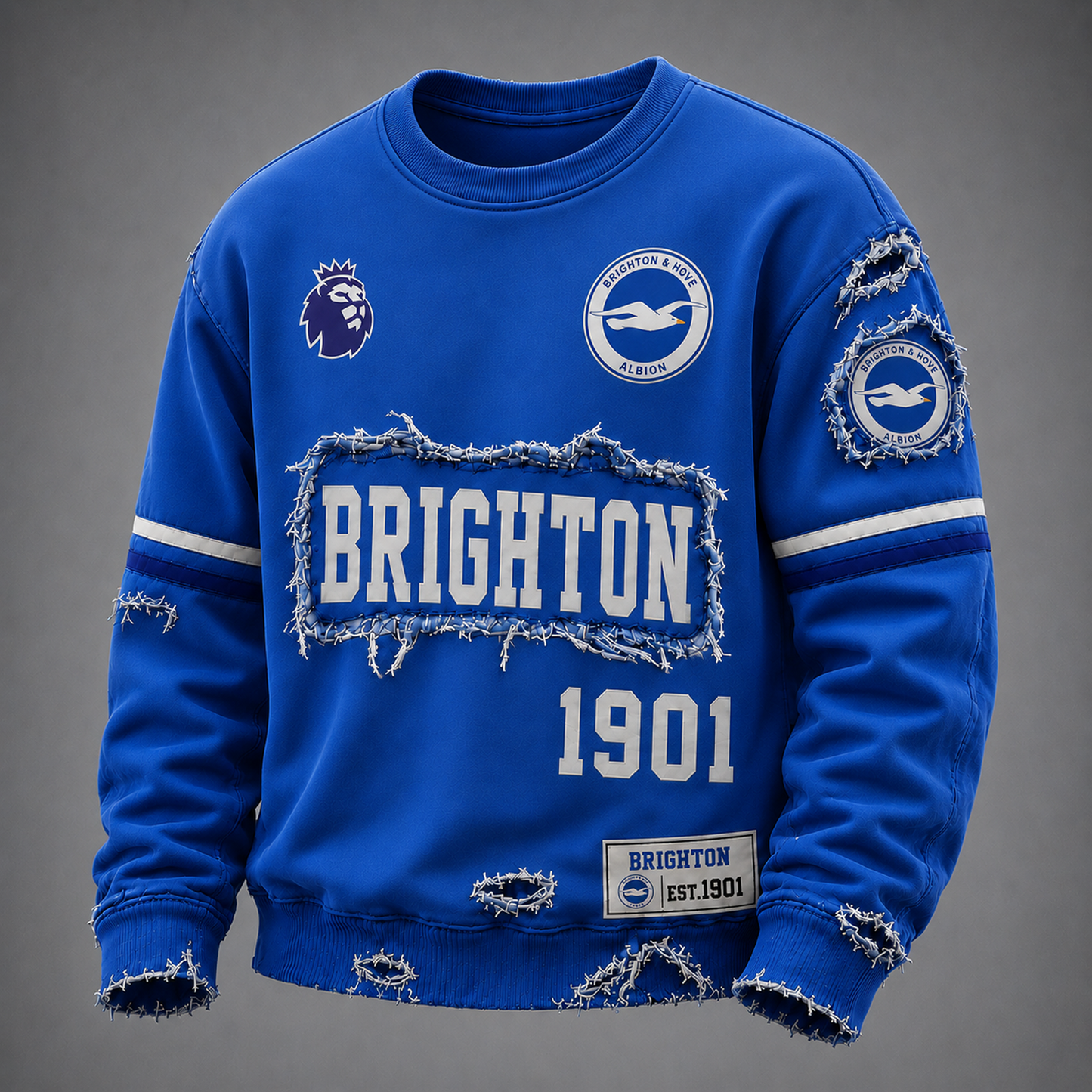 BHA x EPL Distressed Premium Sweatshirt 0806 DatND DVT