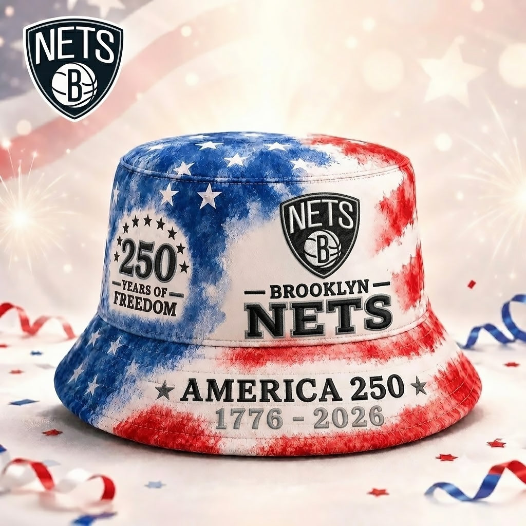 BN Premium NBA 250 Years Of Freedom Bucket Hat 150626